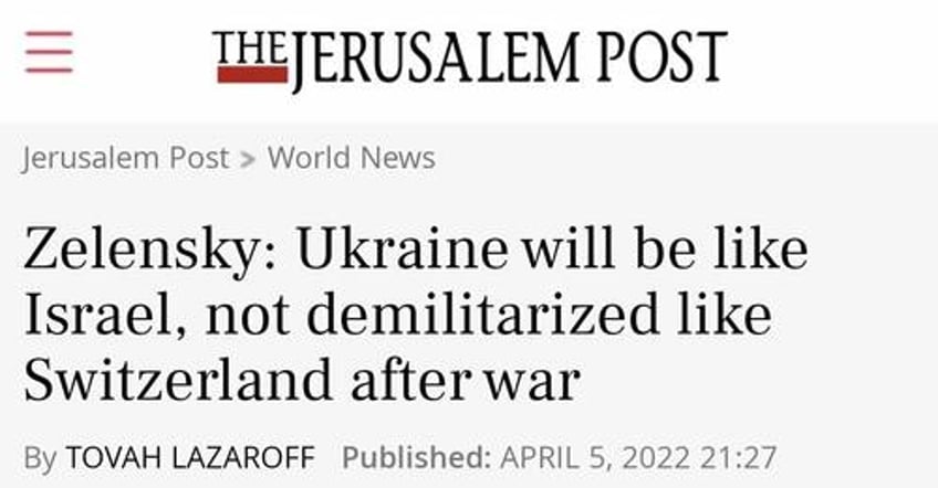 a dire warning the us plan to make ukraine into europes big israel