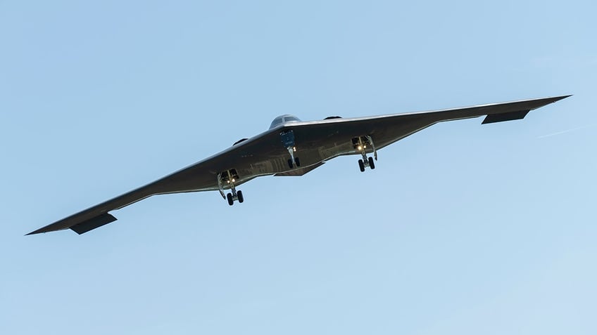 B-2 Spirit stealth bomber flying