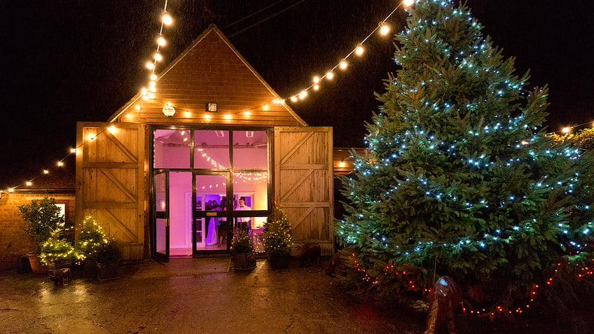 A barn wedding