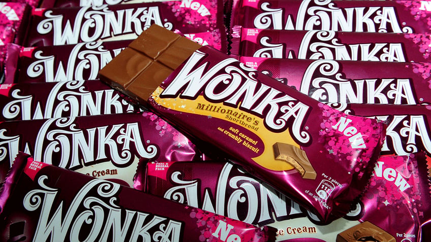 Wonka chocolate bars 