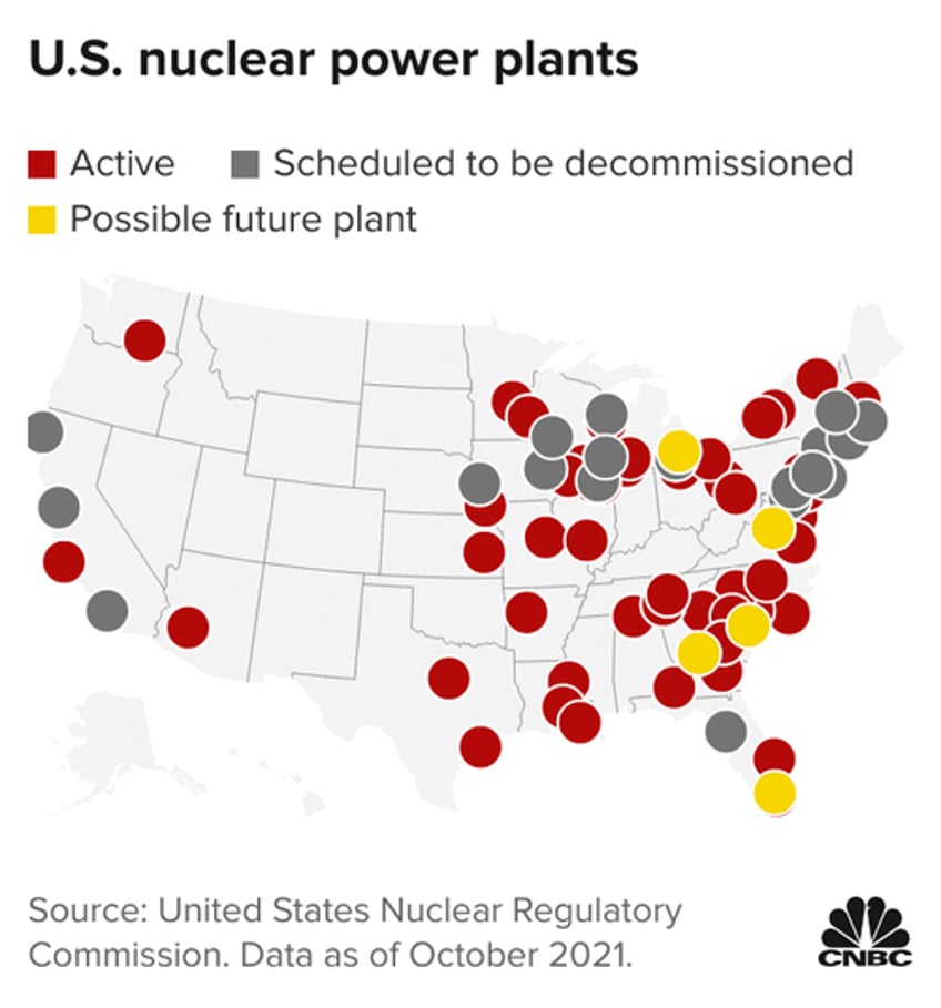a lot of shuttered nuclear power plants could be turned back on fed energy official says 