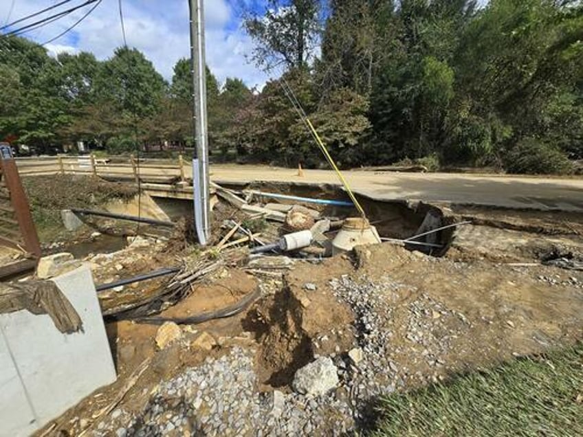 a post apocalyptic scene north carolina communities wiped off the map by helene governor says