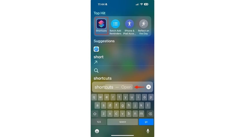 shortcuts app 1 