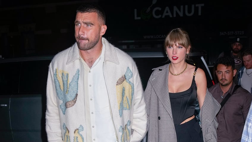 a timeline of taylor swift and travis kelces budding romance