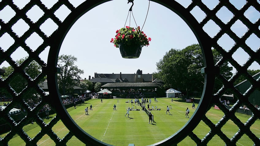 International Tennis Hall of Fame in Newport, RI