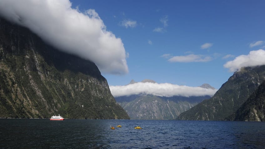 New Zealand fjord