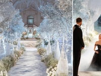 A winter wedding color palette that will transform your big day into a whimsical wonderland