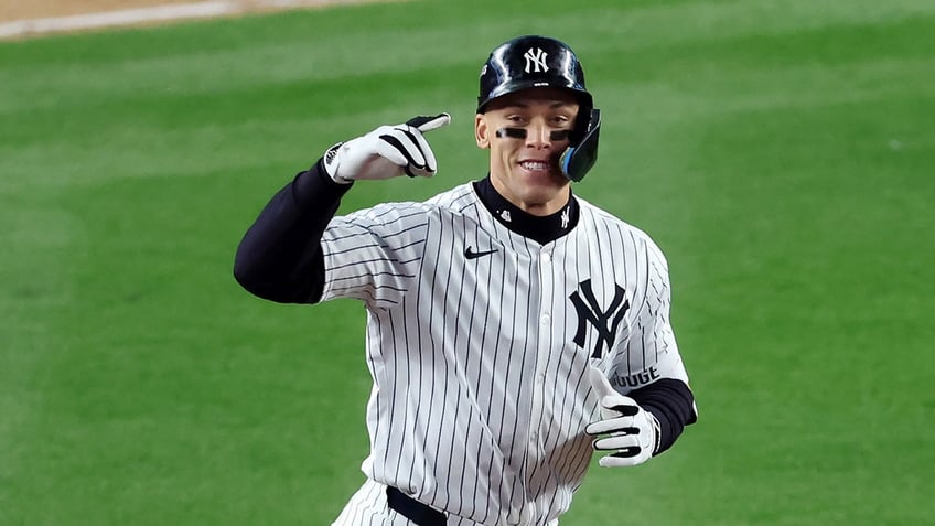 Aaron Judge after homer