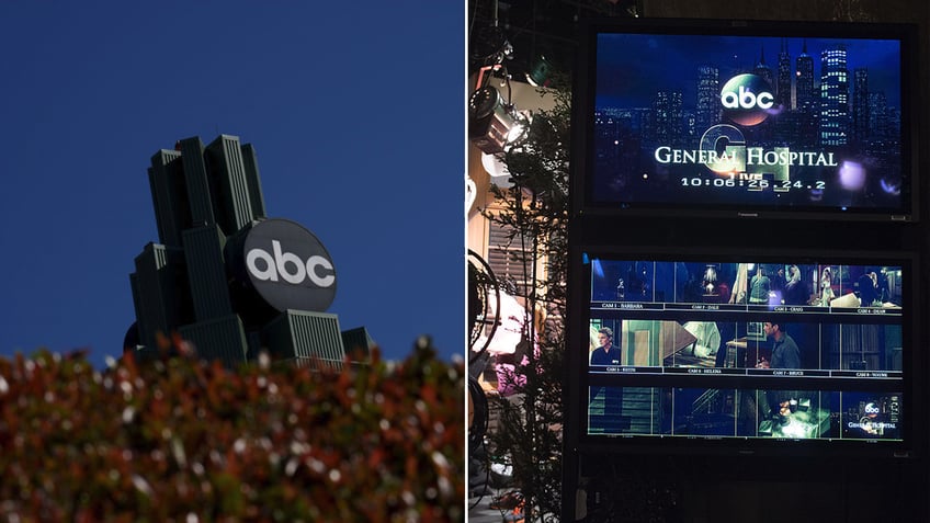 ABC logo and General Hospital split image