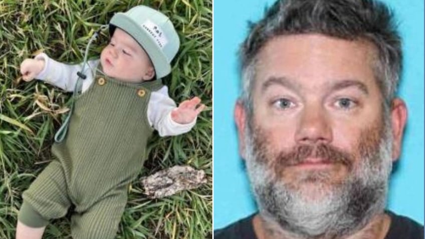 abducted idaho baby found dead in woods near naked father who was wanted in murder of wife authorities