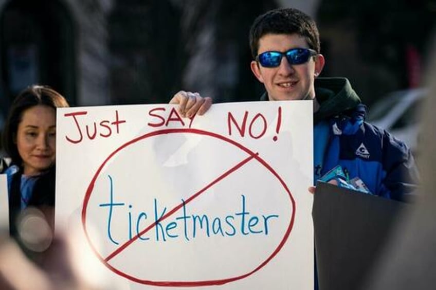 absurd doj sues ticketmasters owner alleging monopoly over live events industry
