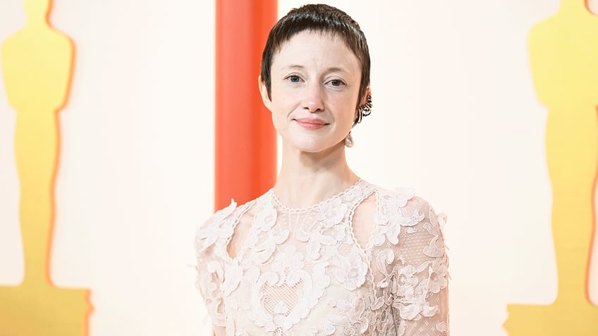 Andrea Riseborough at the Oscars