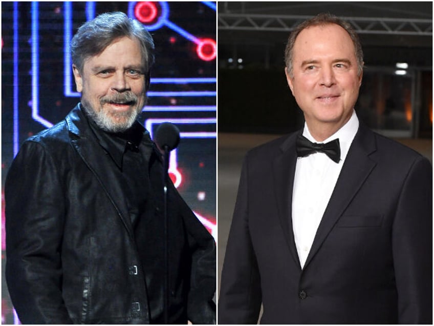 actor mark hamill praises censured and disgraced congressman adam schiff in fundraising email gave me hope