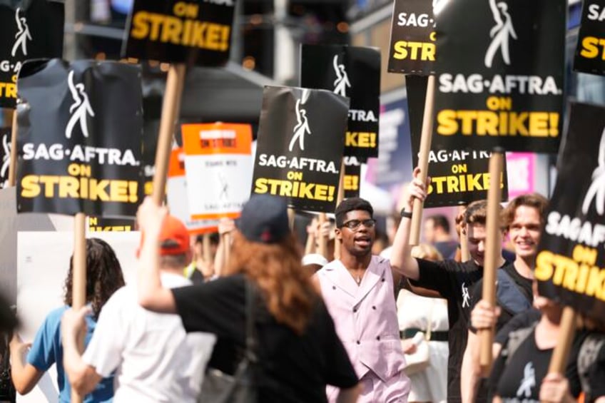 actors and writers on strike are united and determined in the face of a long summer standoff