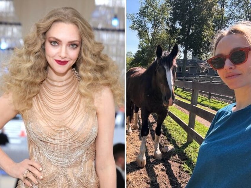 Amanda Seyfried attends The 2023 Met Gala Celebrating "Karl Lagerfeld: A Line Of Beauty" a