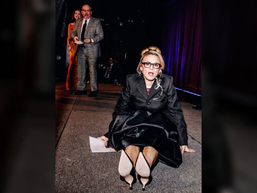 Amy Sedaris at The National Board of Review Awards Gala held at Cipriani 42nd St on January 11, 2024 in New York, New York. (Photo by Nina Westervelt/WWD via Getty Images)