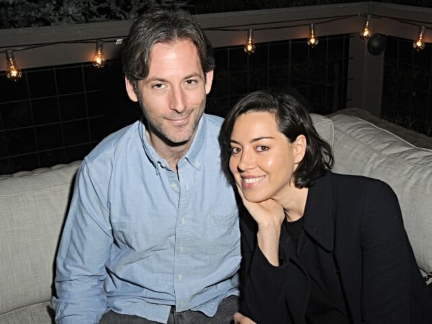 SILVERLAKE, CA - MAY 21: Jeff Baena and Aubrey Plaza attend Lisa Edelstein's Birthday Part