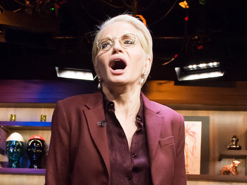 WATCH WHAT HAPPENS LIVE -- Pictured (l-r): Andy Cohen, Ellen Barkin and Anderson Cooper --