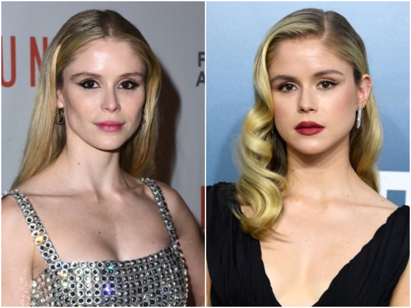 L-R: Erin Moriarty in November 2023, Erin Moriarty in January 2020. (Vivien Killilea/Getty Images for BoxLunch, Jon Kopaloff/Getty Images)