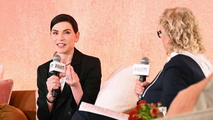 actress julianna margulies slams hollywoods deafening silence on antisemitism insane to me