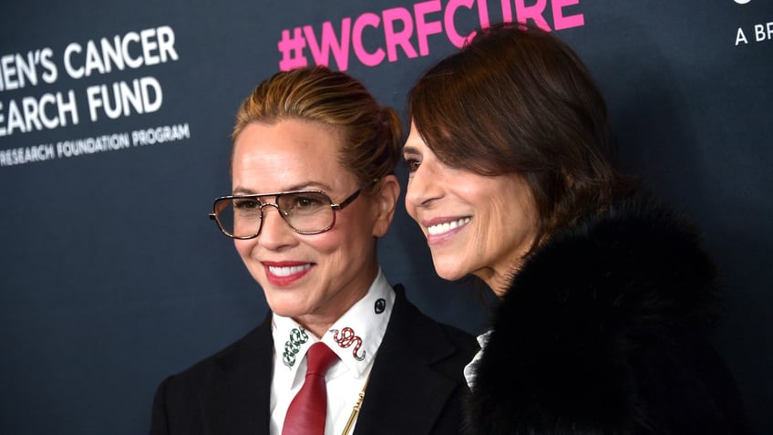 Maria Bello and Dominique Crenn