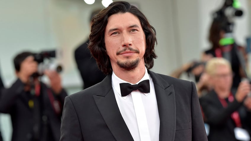 Adam Driver at the premiere of Ferrari