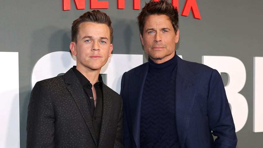 Rob Lowe and John Owen Lowe at Unstable premiere