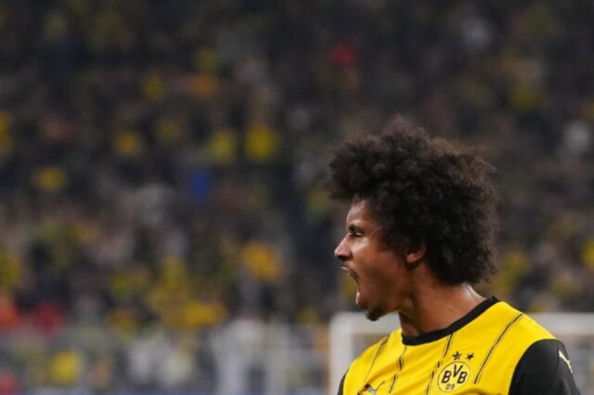 Dortmund forward Karim Adeyemi scored a brace and laid on another in Friday's 4-2 win over