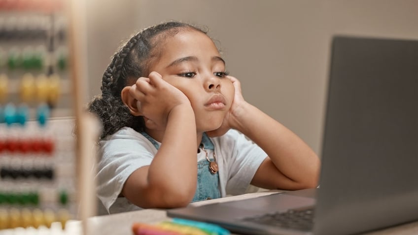 Child at computer