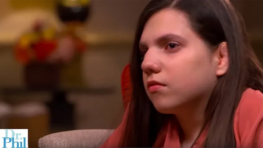 A screen still of Natalia Grace on the Dr. Phil Show