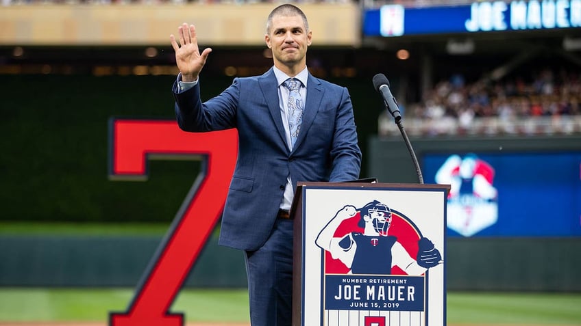 Joe Mauer at number retirement