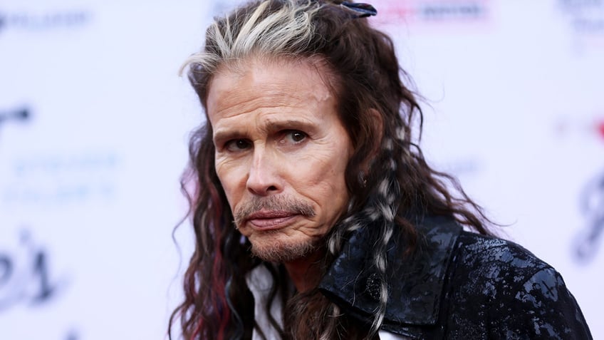 Close up of Steven Tyler