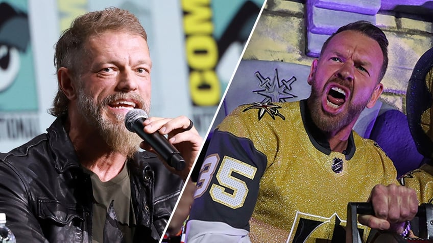 Adam Copeland and Christian Cage