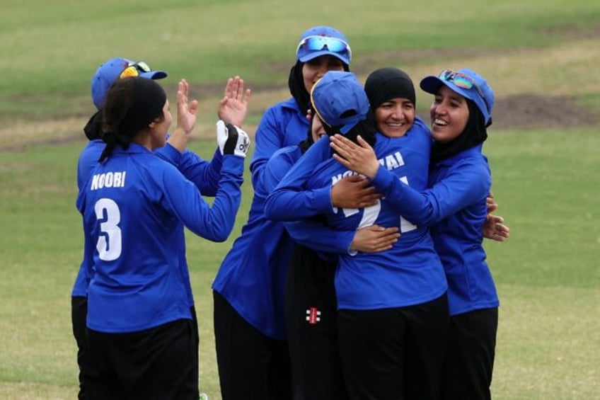 Afghanistan's women cricketers on Thursday played their first game in Australia since flee