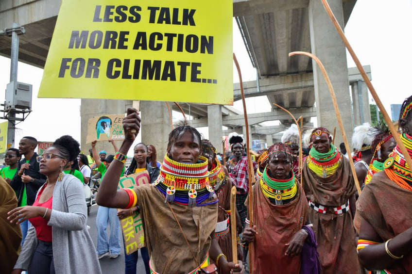 africa climate summit demands climate reparations via global tax on fossil fuels aviation and maritime transport