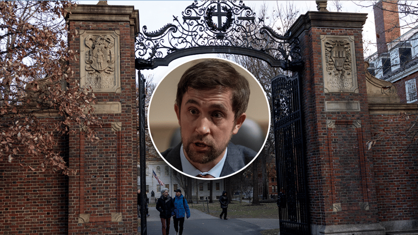 Chris Rufo and gates of Harvard