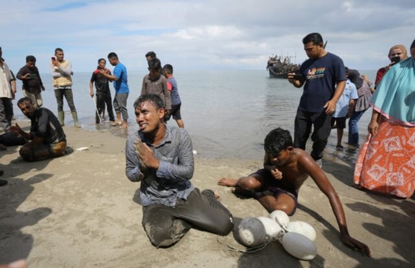 after hellish boat journeys rohingya refugees not welcome in indonesia