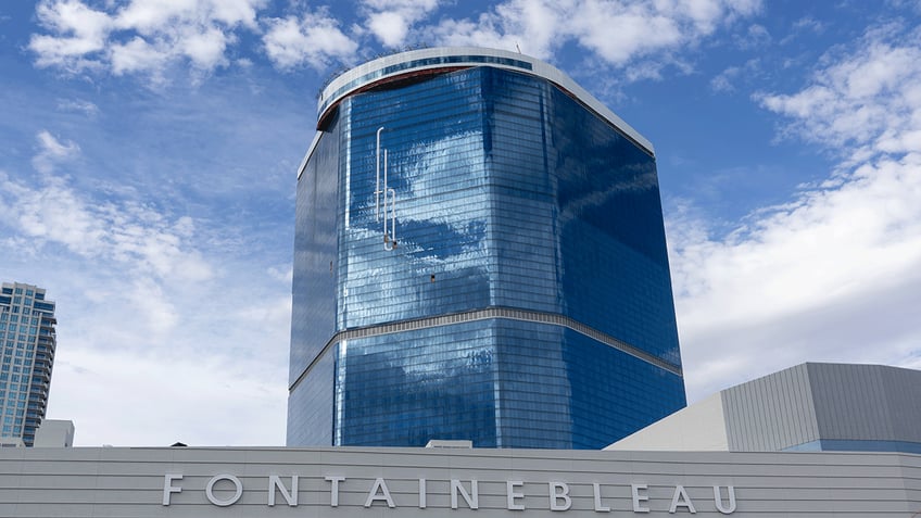 The exterior of Fontainebleu