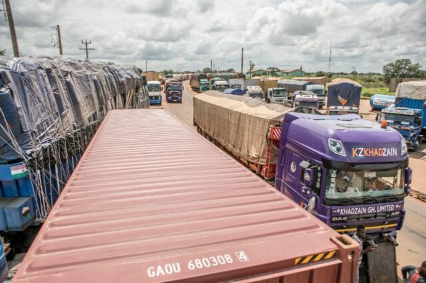 after niger coup sanctions pain strikes at shutdown benin border