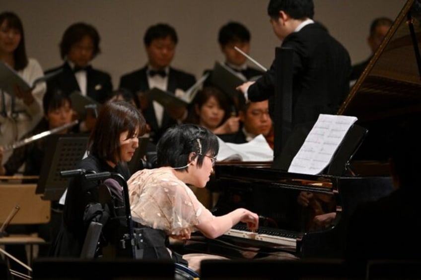 At 'Anybody's Symphony No. 9' in Japan, three disabled musicians were able to perform Beethoven with the help of artificial intelligence