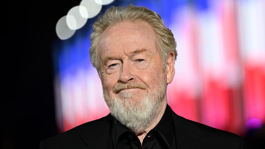 Close up of Ridley Scott