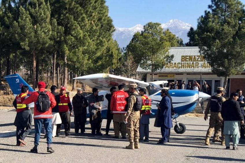 Private welfare organisation Edhi has arranged aid flights to help residents of remote are