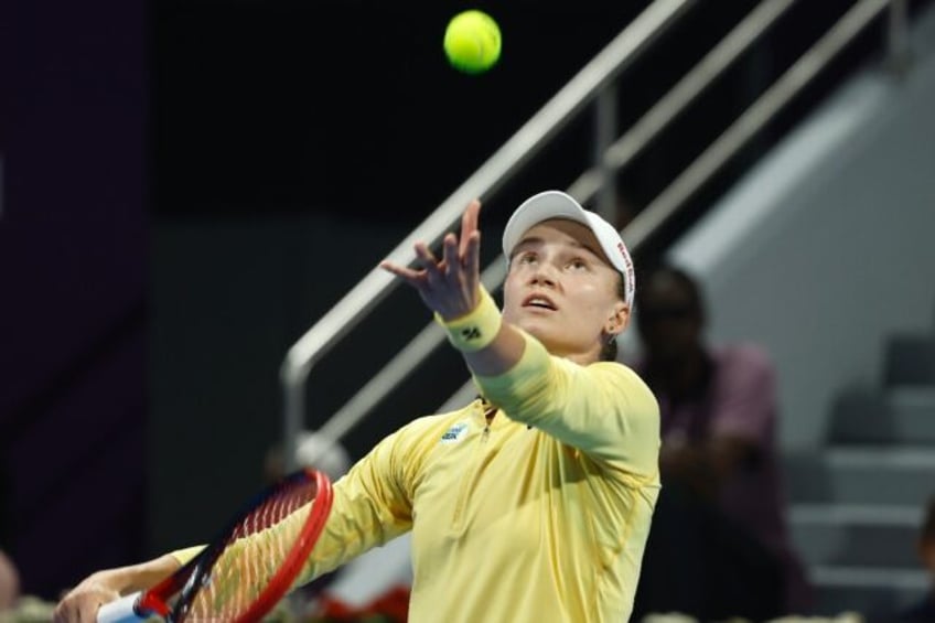 Elena Rybakina of Kazakhstan has withdrawn from her Indian Wells title defense with a gast