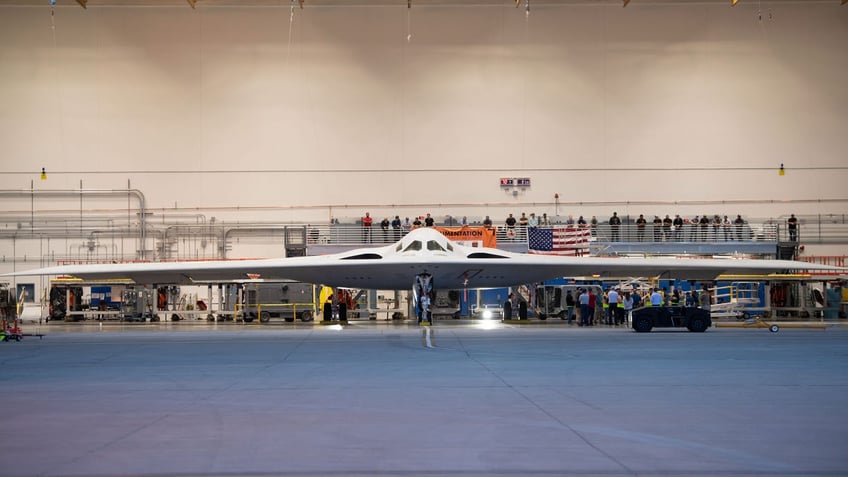 air force releases most detailed images yet of secretive raider nuclear stealth bomber