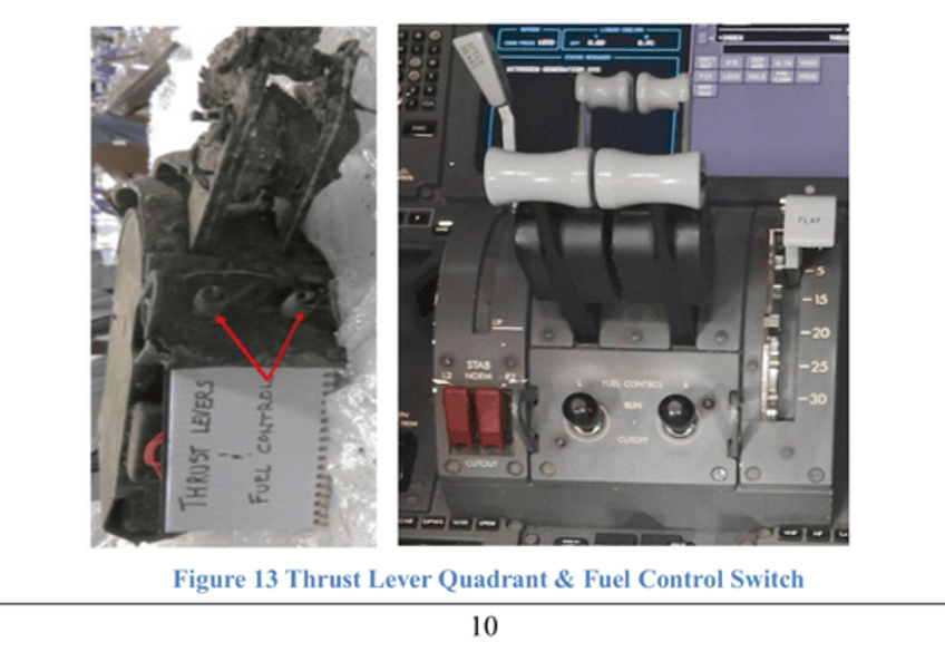 air india crash fuel switches on boeing 787 cutoff during takeoff 