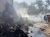 Air India Flight Bound For London Crashes Minutes After Take-Off With 242 Aboard