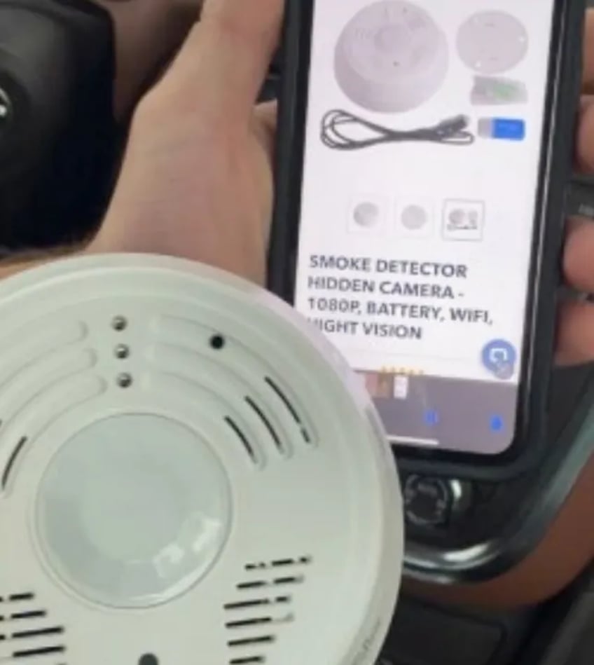 airbnb owner disguised cameras as smoke detectors in home where couple was intimate lawsuit alleges