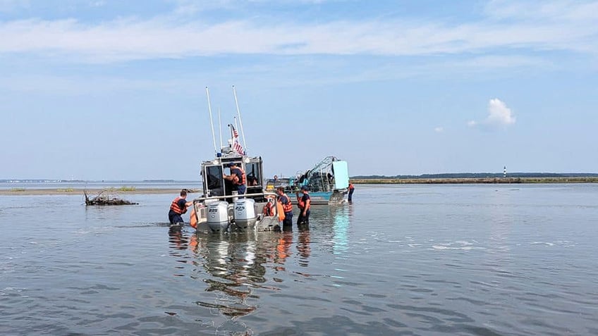 airboat capsizes off coast of outer banks 11 rescued