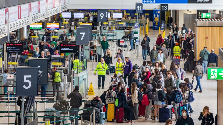 Dublin airport lines