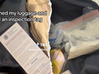 Airline passenger gets flagged by TSA after leaving mystery powder in bag